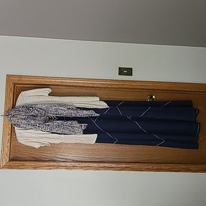 Maxi Dress FULL OUTFIT with sweater and scarf